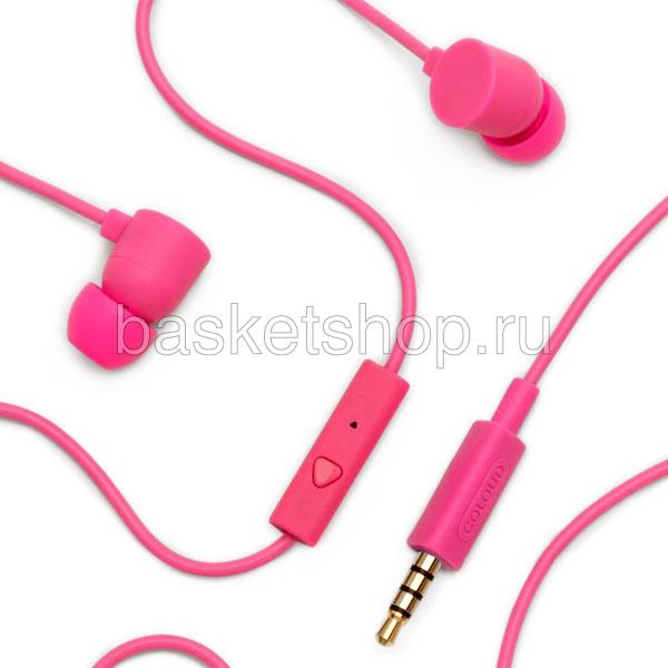 Coloud Наушники Colors in ear (colors in ear pnk)  - цена, описание, фото 3